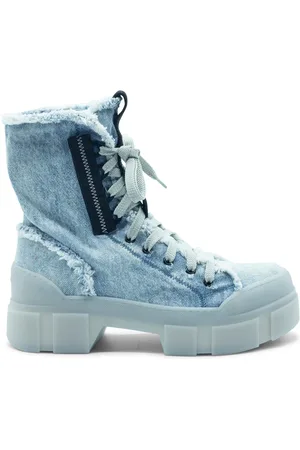 vic matiè Femme, Chaussures, Bleu, Taille: 37 EU Rochers Amphibiens Bleus