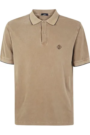 HERNO Homme, Tops, Brun, Taille: 3XL Polo Homme