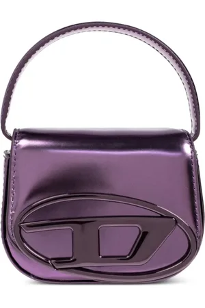 Diesel Femme, Sacs, Violet, Taille: ONE Size Portefeuille en Cuir Violet