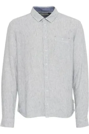 Blend Homme, Chemises, Gris, Taille: M Chemise à manches longues Bhbobby Rayée