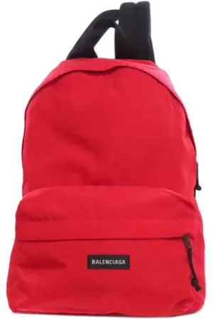 Balenciaga Femme, Pre-owned, Rouge, Taille: ONE Size Pre-owned Nylon sacs-balenciaga