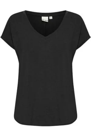 Ichi Femme, Tops, Noir, Taille: 36 FR T-shirt Rebel pour femme