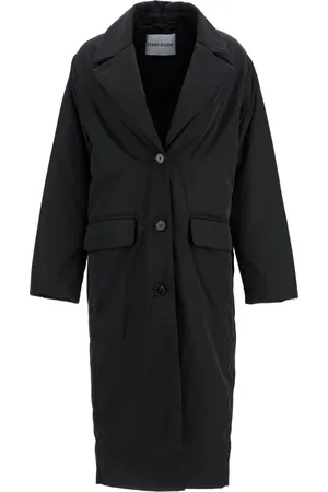 Stand Studio Femme, Manteaux, Noir, Taille: 38 FR Manteau Veste d