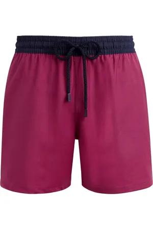 Vilebrequin Homme, Maillots de bain, Violet, Taille: L Maillot de bain en laine vierge Super 120