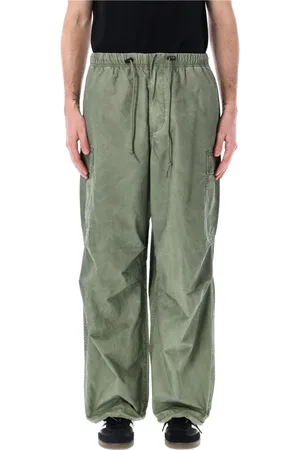 Obey Homme, Pantalons, Vert, Taille: L Pantalon Cargo Géant