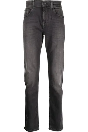 7 for all Mankind Homme, Jeans, Noir, Taille: W33 Jean en Coton Noir