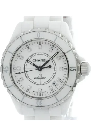 CHANEL Homme, Pre-owned, Blanc, Taille: ONE Size Pre-owned Verre montres