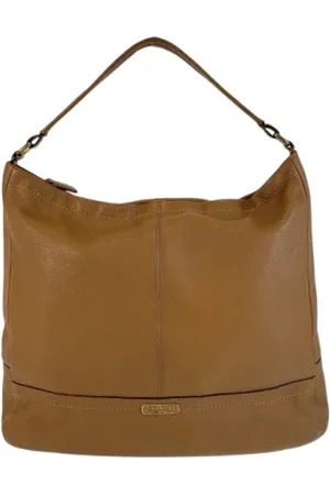 Coach Femme, Pre-owned, Brun, Taille: ONE Size Pre-owned Cuir sacs-ports-paule