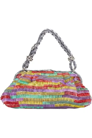 Bottega Veneta Femme, Pre-owned, Multicolore, Taille: ONE Size Pre-owned Cuir pochettes-minaudieres