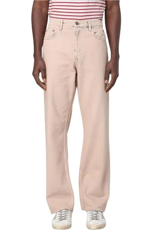 Golden Goose Homme, Jeans, Rose, Taille: W34 Jeans en Denim Déchiré pour Homme