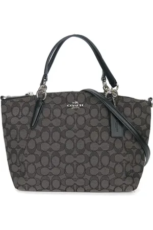 Coach Femme, Pre-owned, Gris, Taille: ONE Size Pre-owned Toile sacs-main