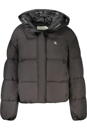 Calvin Klein Femme, Vestes, Noir, Taille: 38 FR Veste Textile