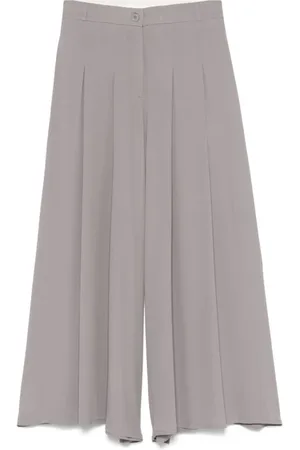 SEMICOUTURE Femme, Pantalons, Gris, Taille: 38 FR Pantalon Chic