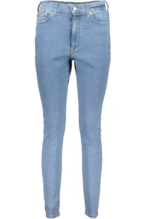 Tommy Hilfiger Femme, Jeans, Bleu, Taille: W29 L30 Jean Femme en Coton Bleu Clair