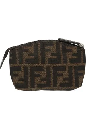 Fendi Femme, Pre-owned, Brun, Taille: ONE Size Pre-owned Toile trousses-de-toilette