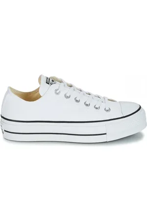 Converse Femme, Chaussures, Blanc, Taille: 40 EU Baskets Plateforme Toile Blanches