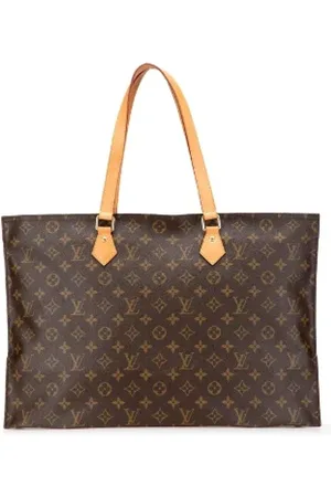 LOUIS VUITTON Femme, Pre-owned, Brun, Taille: ONE Size Pre-owned Toile cabas