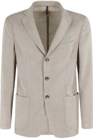 Biagio Santaniello Homme, Vestes, , Taille: L Veste Classique Sable