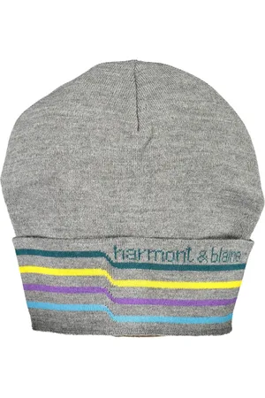 HARMONT&BLAINE Homme, Accessoires, Gris, Taille: ONE Size Homme Béret Gris