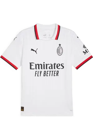 PUMA Homme, Sport, Multicolore, Taille: S Maillot AC Milan Homme Blanc
