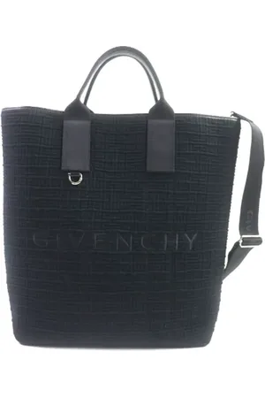 Givenchy Femme, Pre-owned, Noir, Taille: ONE Size Pre-owned Toile sacs-main