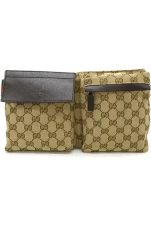 Gucci Homme, Pre-owned, , Taille: ONE Size Pre-owned Toile sacs-ports-paule