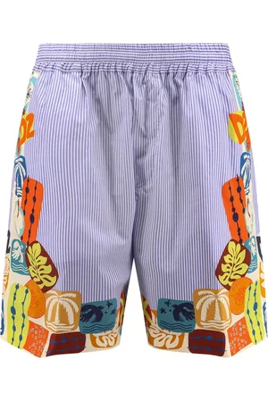 Dsquared2 Homme, Shorts, Bleu, Taille: M Shorts Taille Élastique Bleu Clair