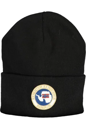 Napapijri Homme, Accessoires, Noir, Taille: ONE Size Chapeau et Bonnets en Acrylique Noir