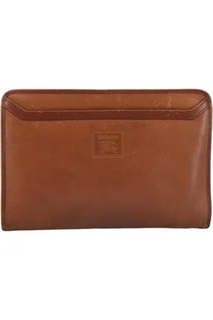 Burberry Femme, Pre-owned, Brun, Taille: ONE Size Pre-owned Cuir pochettes-minaudieres