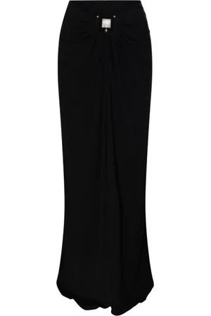 CHRISTOPHER ESBER Femme, Jupes, Noir, Taille: 36 FR Jupe Noire Plissée en Quartz