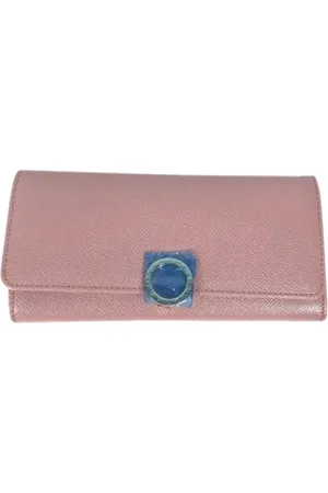 Bvlgari Femme, Pre-owned, Rose, Taille: ONE Size Pre-owned Cuir petite-maroquinerie