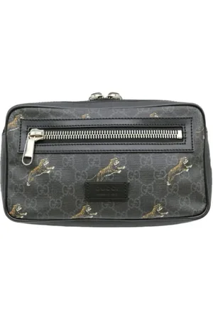 Gucci Unisex, Pre-owned, Noir, Taille: ONE Size Pre-owned Toile sacs-gucci