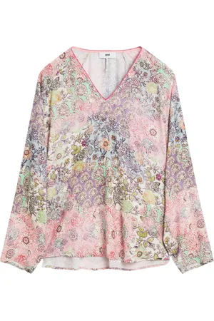 Cinque Femme, Blouses et Chemises, Multicolore, Taille: 42 FR Chemisier Minimaliste en Viscose Style Chic Italien Tendance