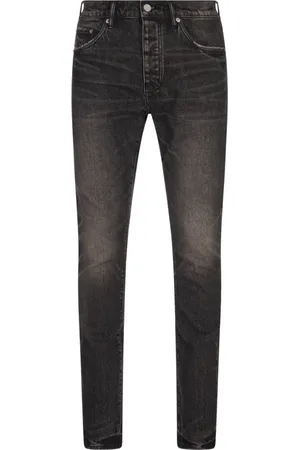 Purple Brand Homme, Jeans, Noir, Taille: W31 Jean en Coton Noir Élasthanne