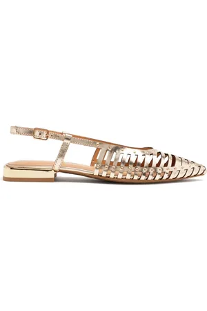 Gioseppo Femme, Chaussures, Rose, Taille: 38 EU Sandale en cuir perforé avec boucle