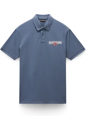 Napapijri Homme, Tops, Bleu, Taille: M Polo à Manches Courtes Aylmer