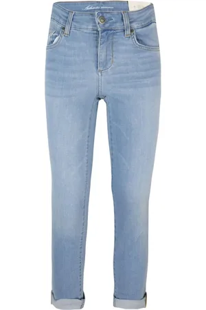 Liu Jo Femme, Jeans, Bleu, Taille: W30 Jean Denim Bleu Skinny Crop