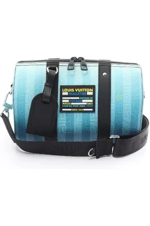 LOUIS VUITTON Femme, Pre-owned, Bleu, Taille: ONE Size Pre-owned Toile sacs-bandouliere