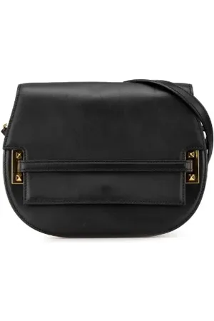 VALENTINO Femme, Pre-owned, Noir, Taille: ONE Size Pre-owned Cuir sacs-ports-paule