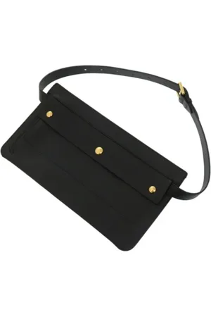 Burberry Femme, Pre-owned, Noir, Taille: ONE Size Pre-owned Cuir trousses-de-toilette