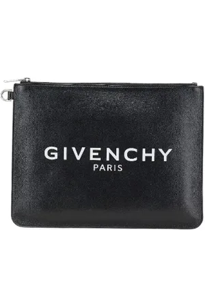 Givenchy Homme, Pre-owned, Noir, Taille: ONE Size Pre-owned Cuir pochettes-minaudieres