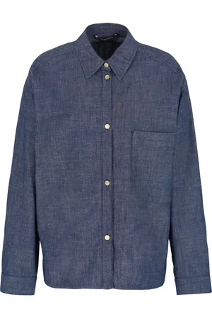 Armani Exchange Homme, Chemises, Bleu, Taille: S Chemise Bleue Jeans Coupe Décontractée
