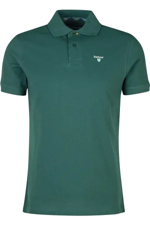 Barbour Homme, Tops, Vert, Taille: M Tartan Pique Polo Gables