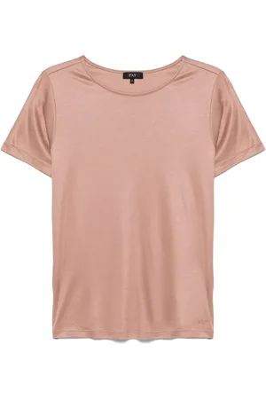 FAY Femme, Tops, Rose, Taille: 42 FR Polo Classique en Divers Coloris