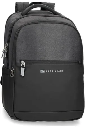 Pepe Jeans Homme, Sacs, Noir, Taille: ONE Size Sac à dos pour ordinateur et tablette