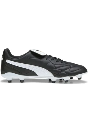 PUMA Homme, Sport, Noir, Taille: 40 1/2 EU Top Fg/Ag Chaussures de Football Noir Blanc