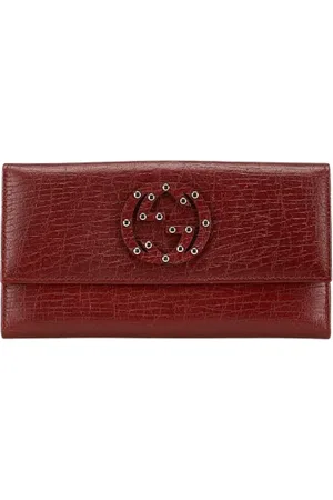 Gucci Femme, Pre-owned, Rouge, Taille: ONE Size Pre-owned Cuir petite-maroquinerie