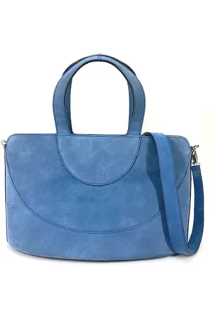 Bvlgari Femme, Pre-owned, Bleu, Taille: ONE Size Pre-owned Cuir sacs-main