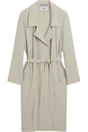 Cinque Femme, Manteaux, Gris, Taille: 42 FR Manteau d
