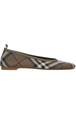 Burberry Femme, Chaussures, Brun, Taille: 36 EU Élégantes Ballerines Tricotées